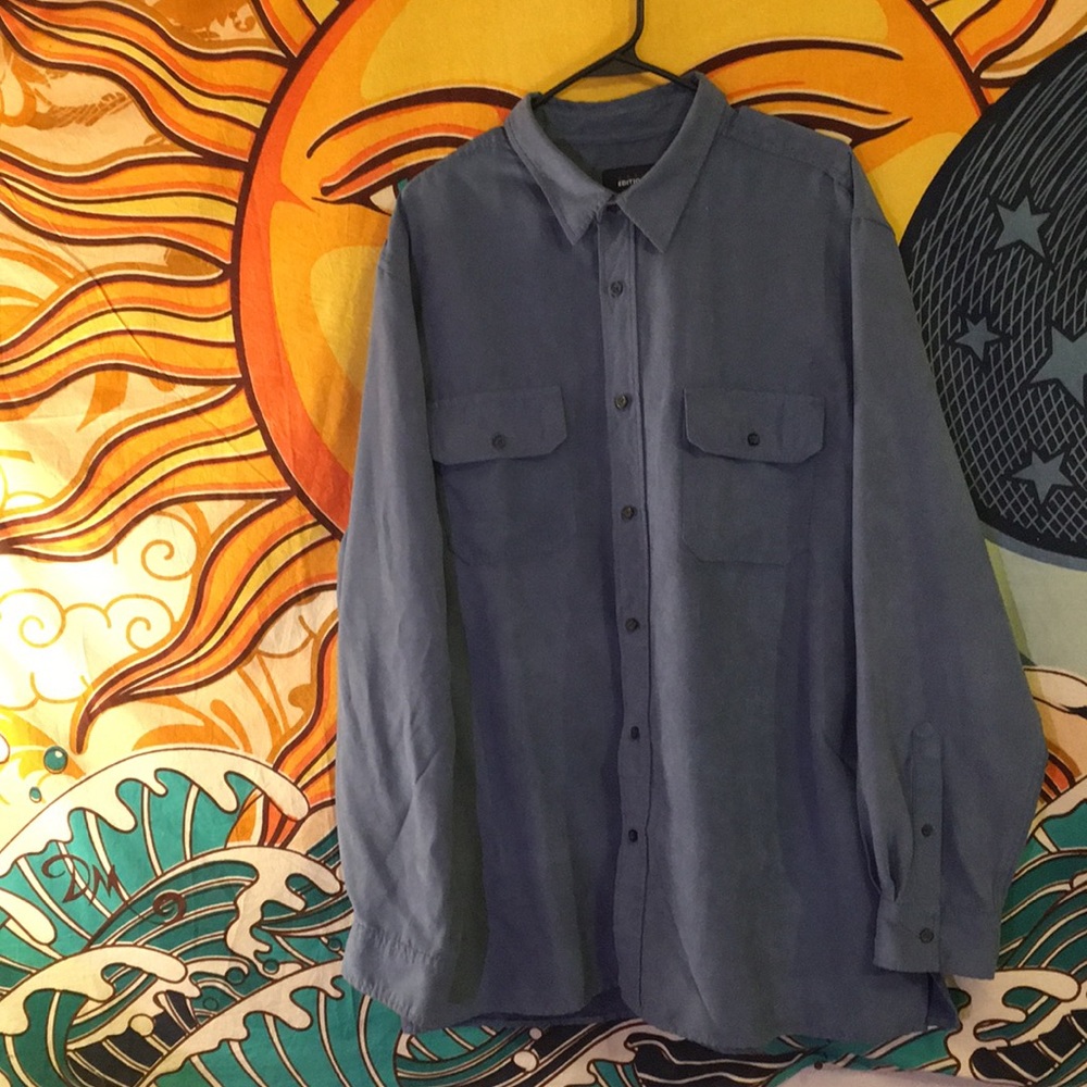 Super soft button down casual XL